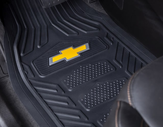 Car Floor Mat with the Chevy logo